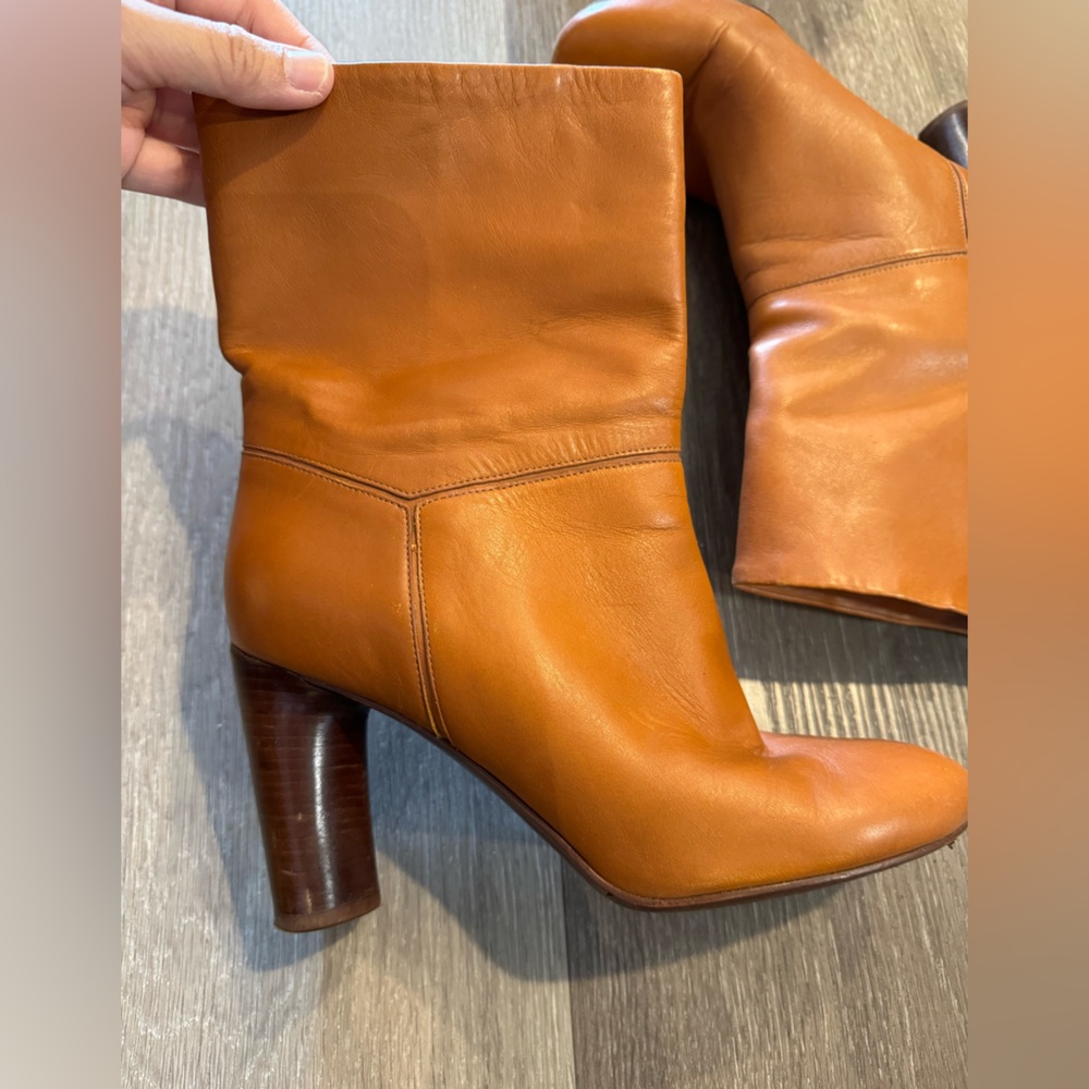 Marc by Marc Jacob Cognac Heel Boots (Size 37) - Picture 2 of 7